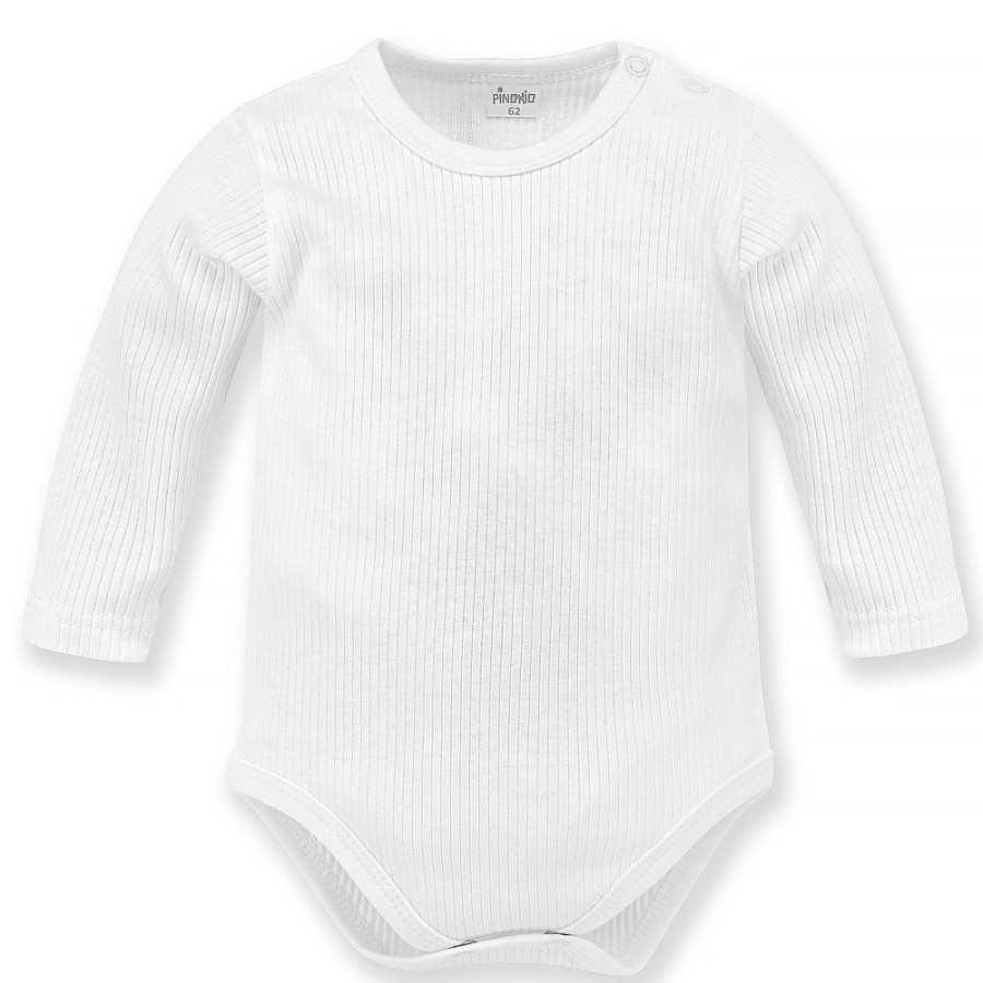 Chlopiec Pinokio Body Pozostale | Body Dzieciece Biale W Prazek Lovely Day White